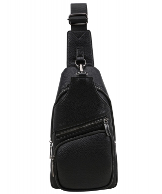 Fashion Unisex Sling Bag KF1137 BLACK